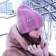 Шапка бини с отворотом, Шапки, Снежногорск,  Фото №1