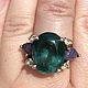 (Reserve)17 carat Fluorite Ring. Rings. Serebro i kamni. Ярмарка Мастеров.  Фото №5