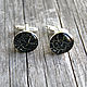 Cufflinks Cobweb black and silver color. Cuff Links. fiorellino. My Livemaster. Фото №4