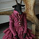 Aida. The black goat. Dolls. Irina Sayfiydinova (textileheart). My Livemaster. Фото №4