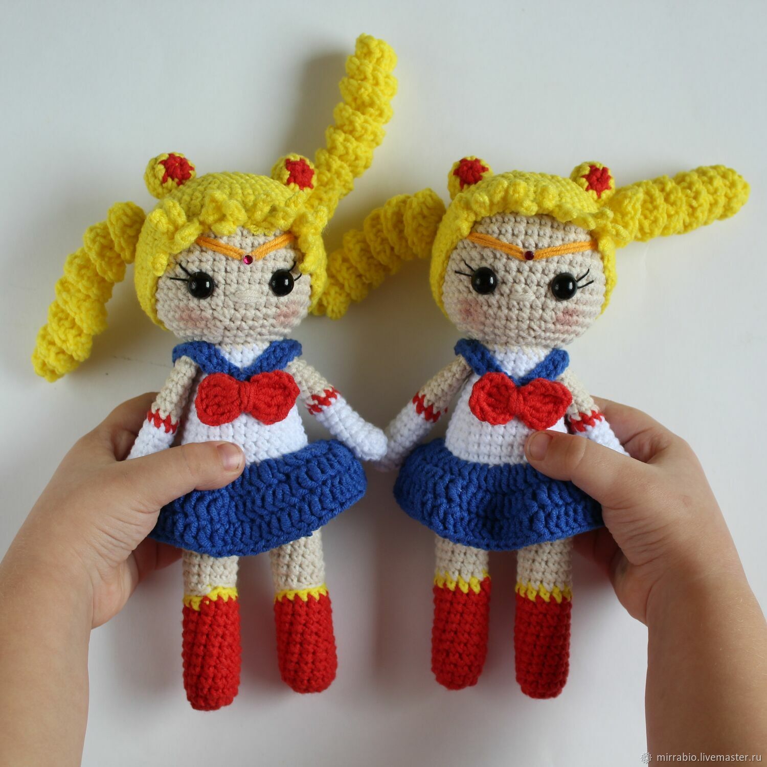 Сейлормун кукла вязаная Sailor Moon из мультика Сейлор Мун в интернет ...