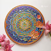 Картины и панно handmade. Livemaster - original item Mandala of love, family happiness and prosperity. Handmade.