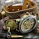 Steampunk wristwatch 'BRONZE SKELETON-Z' skeleton. Watches. Neformal-World. Online shopping on My Livemaster.  Фото №2