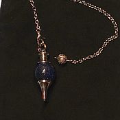 Фен-шуй и эзотерика handmade. Livemaster - original item Biolocation pendulum Blue aventurine. Handmade.