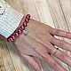 Браслет с жемчугом Swarovski. Браслет из бусин. Shiny Stones. Ярмарка Мастеров.  Фото №4