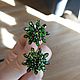 Order Star earrings with Chromdiopside. Creative jewelry. Livemaster. . Earrings Фото №3