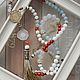 Collar de Sautoir de piedras Boho con pincel ' Tu-mar', Necklace, Moscow,  Фото №1