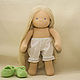 Doll Renata, 40 cm. Stuffed Toys. bee_littlefamily. My Livemaster. Фото №6