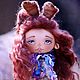 Textile doll. Doll textile collection, Portrait Doll, Moscow,  Фото №1