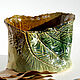  Ceramic vase 'Fir branch'. Vases. TinaRita. My Livemaster. Фото №5