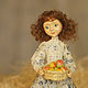 interior doll: Lyuba Apple Doll author. Interior doll. KapustinaArt. Online shopping on My Livemaster.  Фото №2