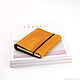 Order Leather notebook with rings compact A6 Notepad made of genuine leather. Ptaho. Livemaster. . Notebooks Фото №3