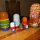 Russian dolls 'Teremok' painting on wood. Dolls1. Original painted Souvenirs and gift. My Livemaster. Фото №6