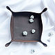 Арена для кубиков днд Dice tray из натуральной кожи коричневая. Настольные игры. Magic Key. Ярмарка Мастеров.  Фото №4