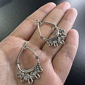 Материалы для творчества handmade. Livemaster - original item Pendant for jewelry art.2-4, antique silver. Handmade.