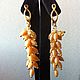 Колье и серьги ручной работы "Нежный ветерок". Колье. PlanetJewelryAndKnit(Irina Borisova). Ярмарка Мастеров.  Фото №5