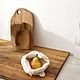 Scandi wooden tray 40×50cm, stand, cutting board, table. Trays. WoodHistory WorkShop. Online shopping on My Livemaster.  Фото №2