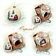 Christmas ball 'House'. Christmas decorations. Painting and Decor , Olga. Online shopping on My Livemaster.  Фото №2