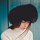 Raccoon fur headband black, Bandage, Moscow,  Фото №1