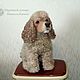 Order Cocker Spaniel dog interior toy / felted dog made of wool. Woolen Zoo. Livemaster. . Felted Toy Фото №3