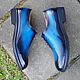 Заказать Мужские туфли DEEP BLUE SEA. LLASEN-SHOES. Ярмарка Мастеров. . Туфли Фото №3