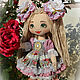 Handmade doll Alinka, Dolls, Novorossiysk,  Фото №1