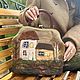 Валяная сумка Теплый город. Классическая сумка. Ирина Аллаярова. Ярмарка Мастеров.  Фото №5