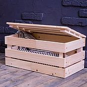 Для дома и интерьера handmade. Livemaster - original item Large 58-32-25cm chest, interior decor, storage box. Handmade.