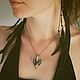 Серебряная подвеска с огненным опалом "Fire Elf". Подвеска. BlackTree (InSilver). Ярмарка Мастеров.  Фото №4