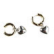 Order Earrings rings with heart pendants, massive earrings as a gift. Irina Moro. Livemaster. . Congo earrings Фото №3