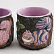 Order Mug 'Cheshire cat'. Elena Zaychenko - Lenzay Ceramics. Livemaster. . Mugs and cups Фото №3