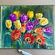  Oil painting ' Tulips». Pictures. Fine Art for Joy. Online shopping on My Livemaster.  Фото №2