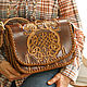Celtic coat of arms leather bag-Large. Classic Bag. schwanzchen. Online shopping on My Livemaster.  Фото №2
