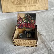 Подарки к праздникам handmade. Livemaster - original item Beige music box the legend of Zelda Zelda. Handmade.