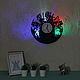 Часы из виниловой пластинки с LED подсветкой Музыка, Часы из виниловых пластинок, Санкт-Петербург,  Фото №1