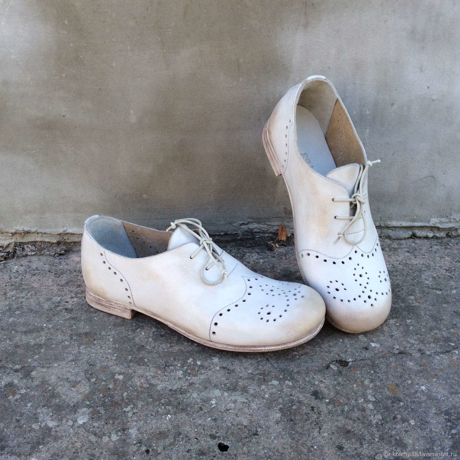 Туфли женские Броги в интернет-магазине Ярмарка Мастеров по цене 25000 ...