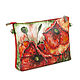 Order Bag-Clutch 'Scarlet poppies'. Pelle Volare. Livemaster. . Clutches Фото №3