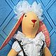 Набор для шитья "Зайка стоячая". Материалы для кукол и игрушек. Текстилька. Ярмарка Мастеров.  Фото №5