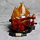 3D фигурка Кальцифер Ходячий замок calcifer. Статуэтка. Антонина (happyfingers). Ярмарка Мастеров.  Фото №8
