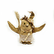 Сувениры и подарки handmade. Livemaster - original item Owl amulet for home 14 cm.. Handmade.