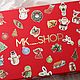Подарочная коробка с новогодним декором 32*25*8 см. Елочные игрушки. MK._.SHOP АВТОРСКИЕ ИГРУШКИ. Интернет-магазин Ярмарка Мастеров.  Фото №2