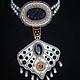 Заказать Колье-жабо " Версаль"  2. Exclusive jewelry. Ярмарка Мастеров. . Колье Фото №3