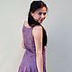 Felted Tunic Persian Lilac. Dresses. FeltOx. My Livemaster. Фото №4