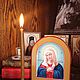 The Tenderness Of The Blessed Virgin Mary. Icon in academic writing style. Icons. svetmiru. My Livemaster. Фото №6
