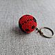Order keychain: Ladybug bead. SilkArt Tatyana. Livemaster. . Key chain Фото №3