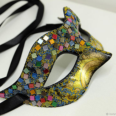 Аксессуары ручной работы. Ярмарка Мастеров - ручная работа Карнавальные маски: Карнавальная маска в стиле "Гауди". Handmade.