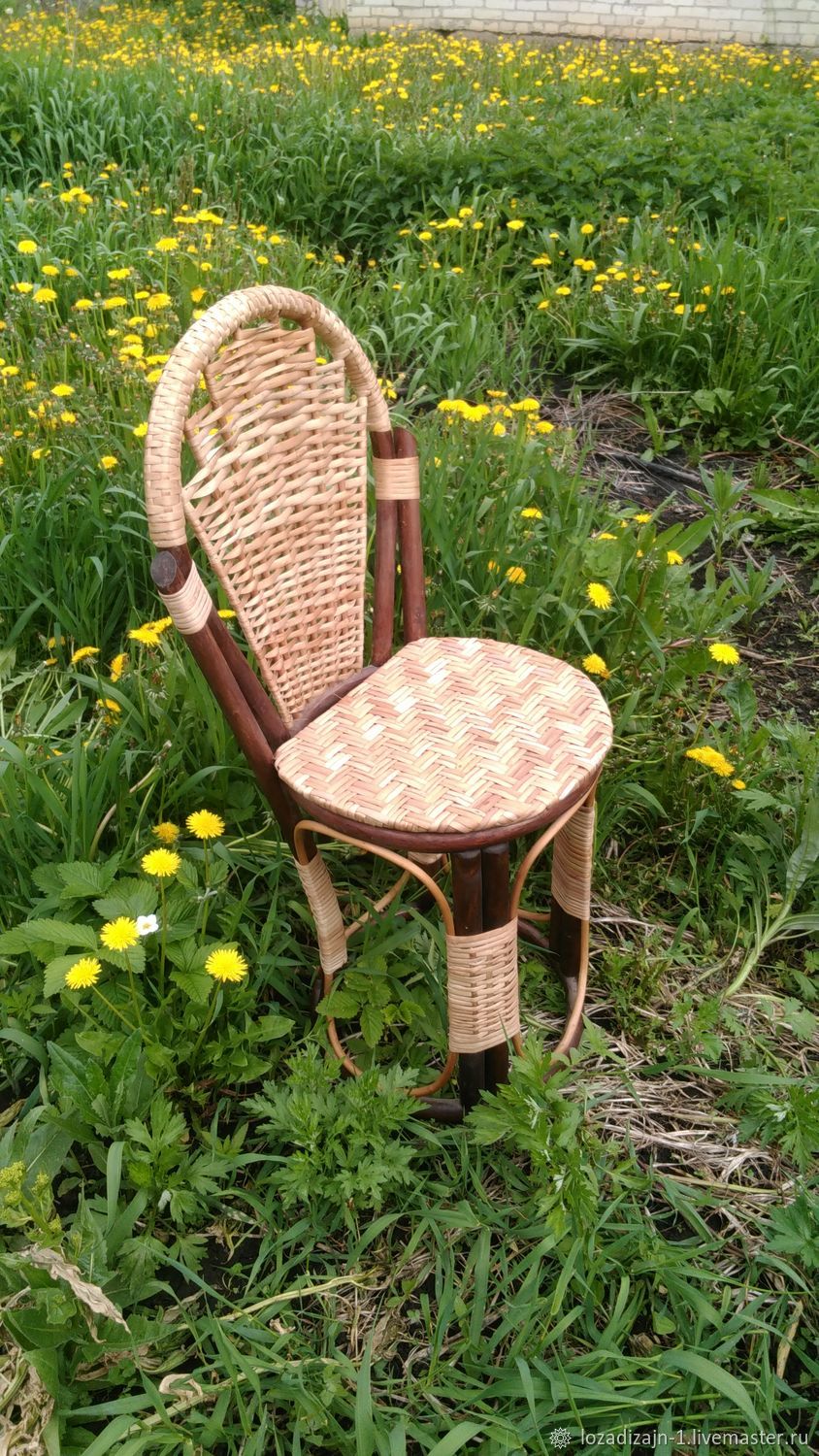 Стул плетеный в интернет-магазине на Ярмарке Мастеров | Стулья, Тамбов ...