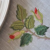 Для дома и интерьера handmade. Livemaster - original item Linen napkins with embroidery 