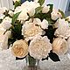 Букет пионов с розами в вазе в имитации воды. Букеты. Flowers16kzn-. Ярмарка Мастеров.  Фото №4