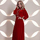 red velvet evening dress Royal blood. Dresses. Дизайнерские платья Valensia Atelier. Online shopping on My Livemaster.  Фото №2